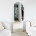 The Mila Frameless Arch Mirror