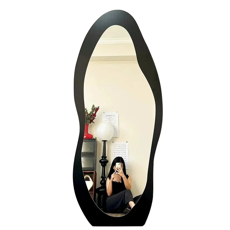 Wooden Full-Length Mango Mirror Floor Standing Wall Mounted Home Decor