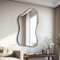 Irregular Alien Full Body Mirror Standing Wall-Mounted Art Decor 70x100cm