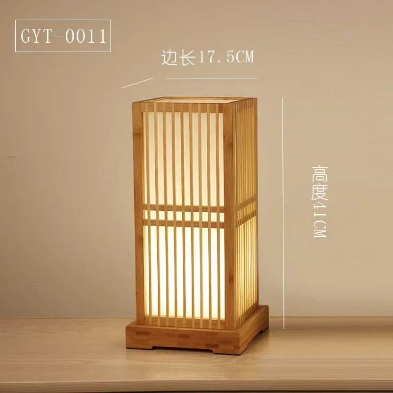 Mid-Century Zen Solid Wood Irregular Wall Mirror 90x60cm