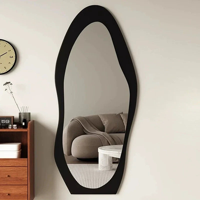 Wooden Full-Length Mango Mirror Floor Standing Wall Mounted Home Decor