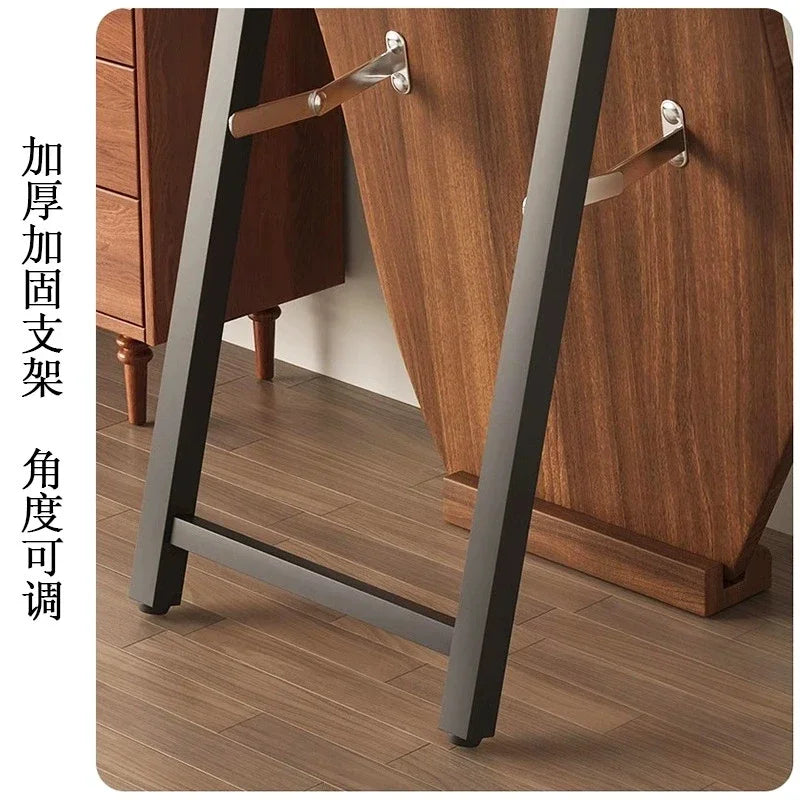 Wooden Full-Length Mango Mirror Floor Standing Wall Mounted Home Decor