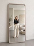 Lara Full-Length Mirror – Taupe