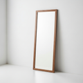 The Harlow Wood Full-Length Leaner — Walnut